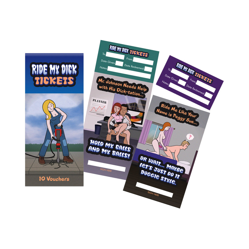 Ride My Dick Coupon - 10 Pack